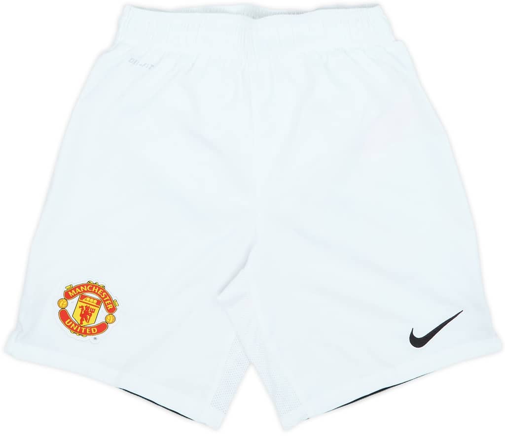 2013-14 Manchester United Home Shorts - 8/10 - (M.Boys)