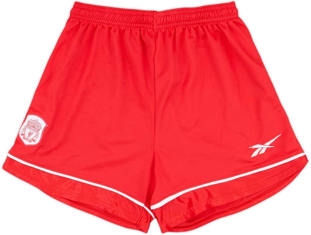 2000-02 Liverpool Home Shorts - 6/10 - (L.Boys)