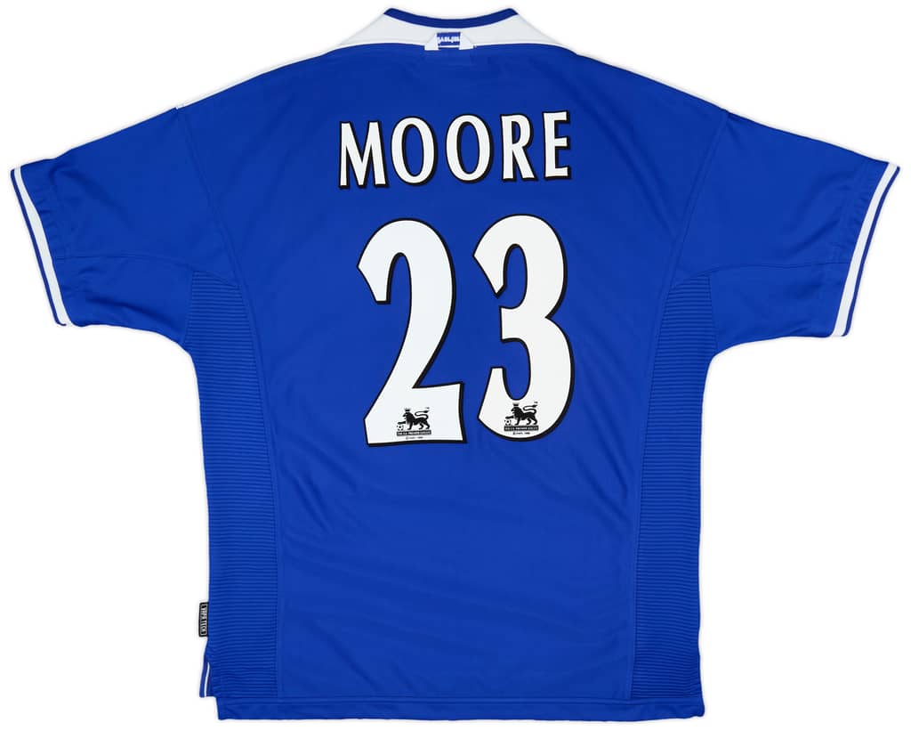 1999-00 Everton Home Shirt Moore #23 - 9/10 - (L)