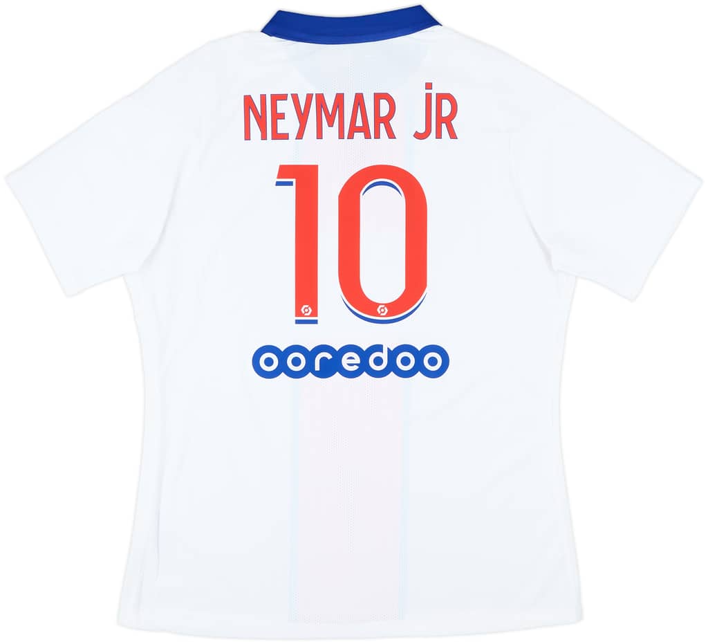 2020-21 Paris Saint-Germain Player Issue Away Shirt Neymar Jr #10 - 10/10 - (XL)
