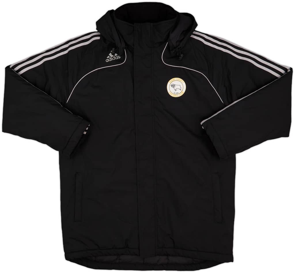 2007-09 Derby County adidas Padded Bench Coat - 5/10 - (M)