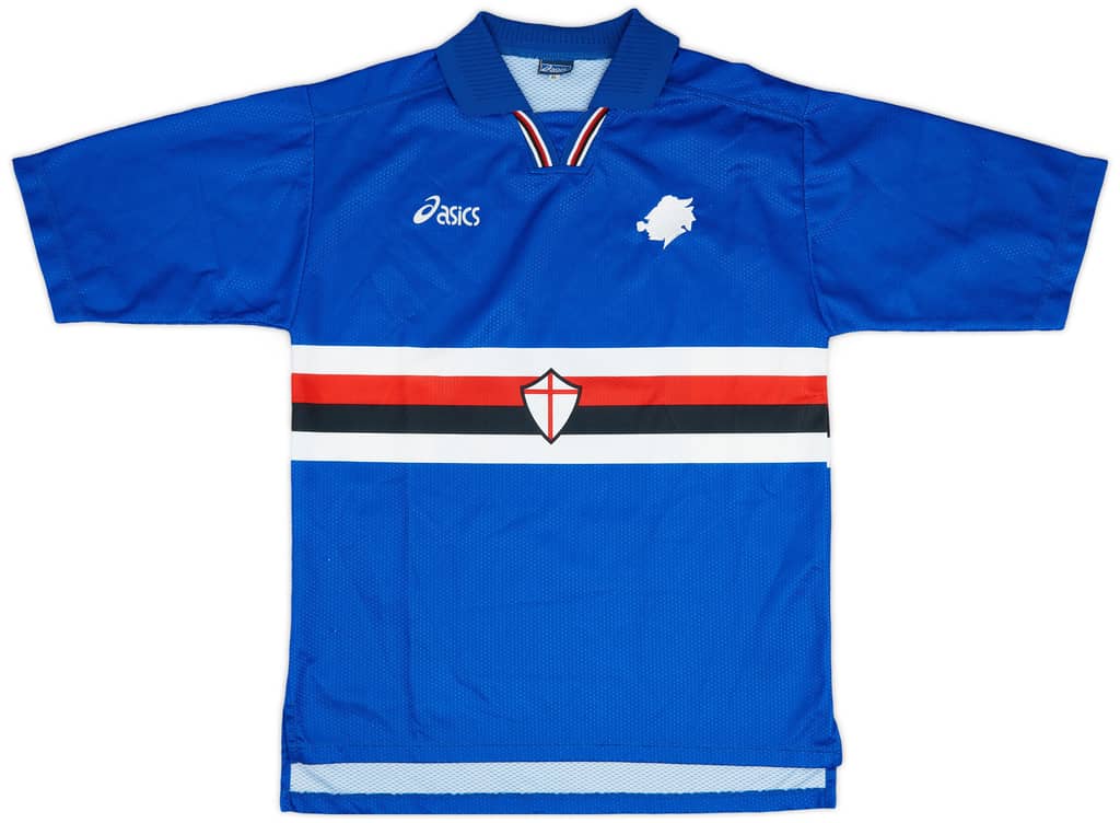 1996-97 Sampdoria Home Shirt - 9/10 - (XL)