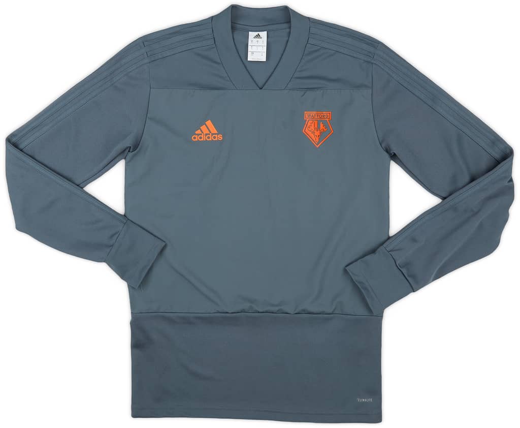 2017-18 Watford adidas Drill Top - 10/10 - (S)