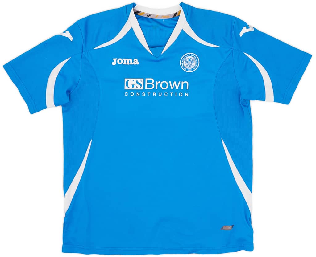2011-12 St Johnstone Home Shirt - 6/10 - (L.Boys)