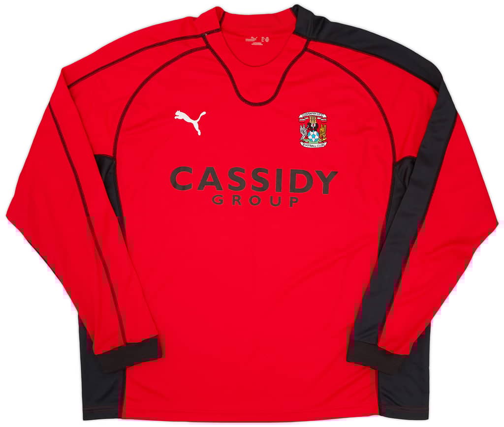 2006-07 Coventry L/S Away Shirt - 8/10 - (3XL)