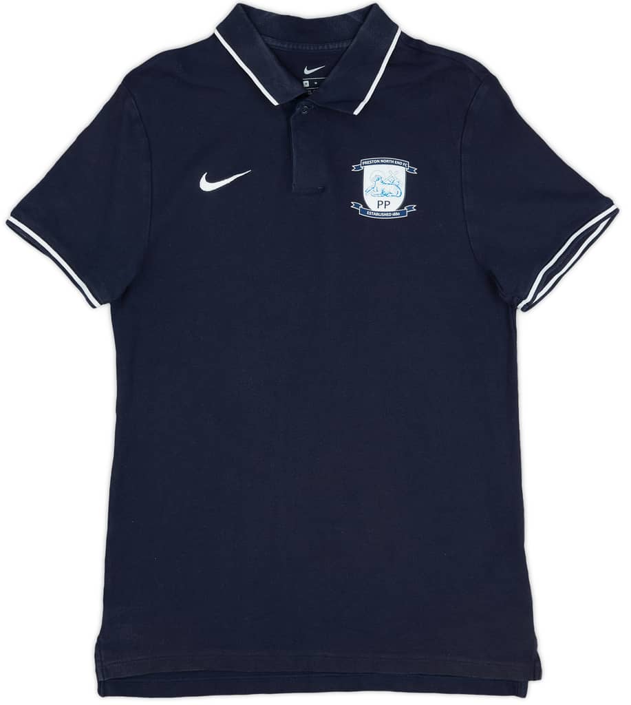 2019-20 Preston North End Nike Polo Shirt - 8/10 - (M)