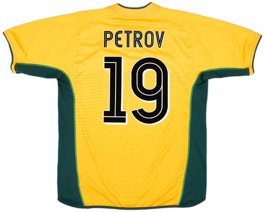 2002-03 Celtic Away Shirt Petrov #19 - 7/10 - (L)