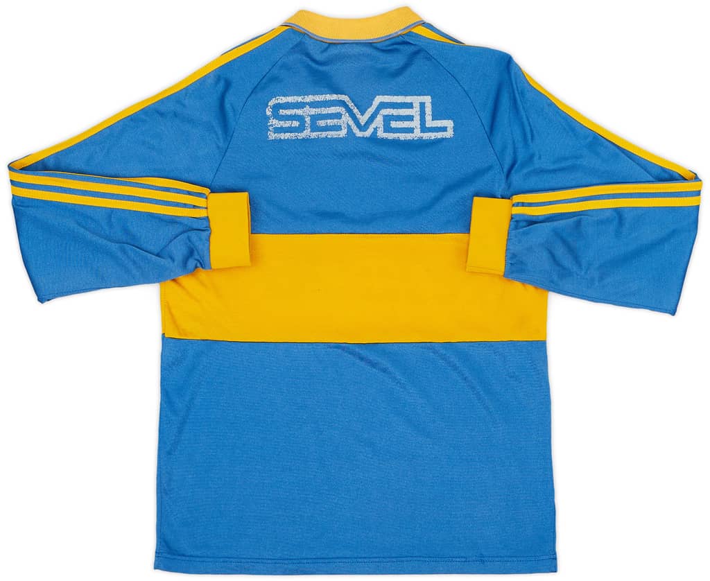 1991-92 Boca Juniors Home L/S Shirt - 5/10 - (S)