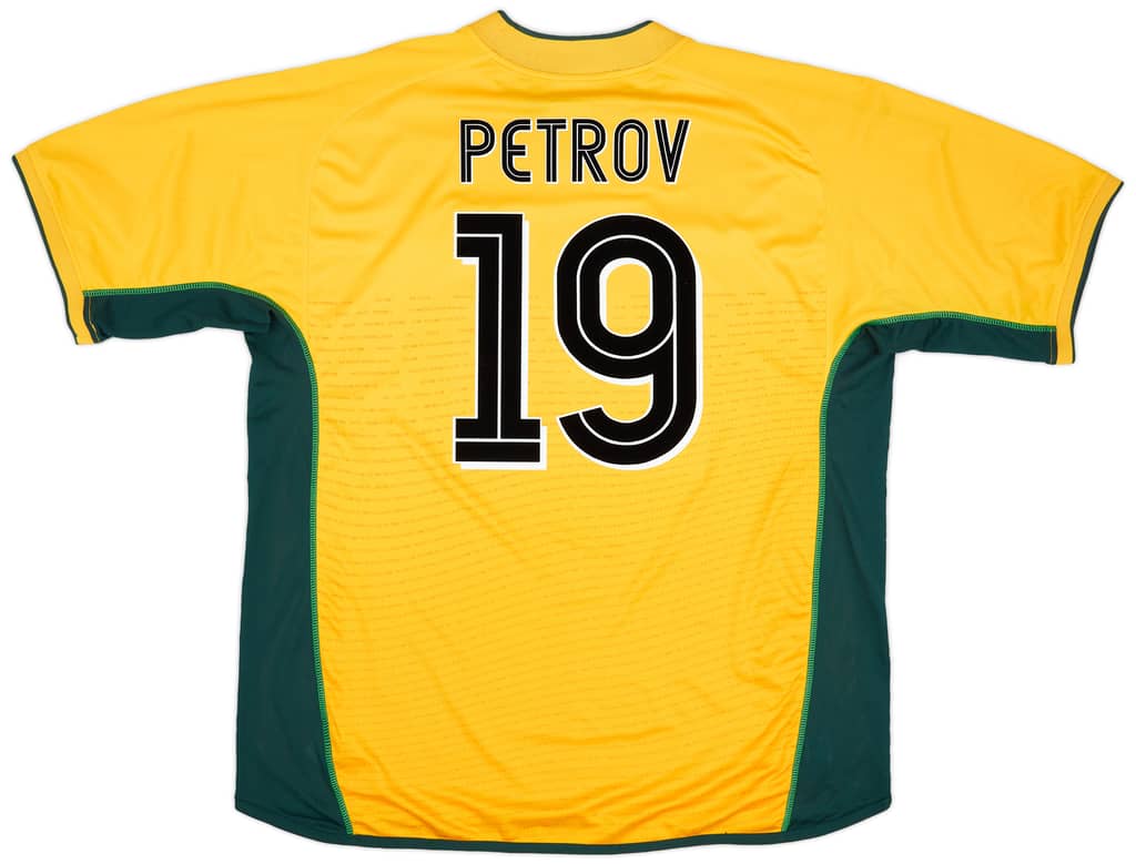2002-03 Celtic Away Shirt Petrov #19 - 8/10 - (XXL)