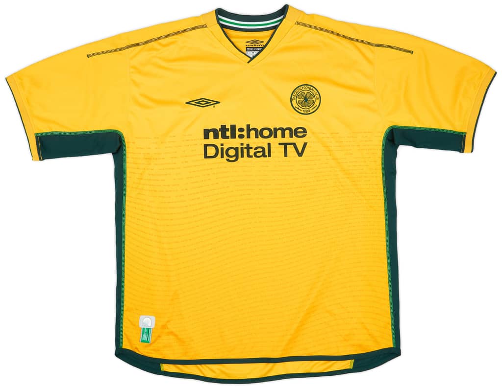 2002-03 Celtic Away Shirt Petrov #19 - 8/10 - (XXL)