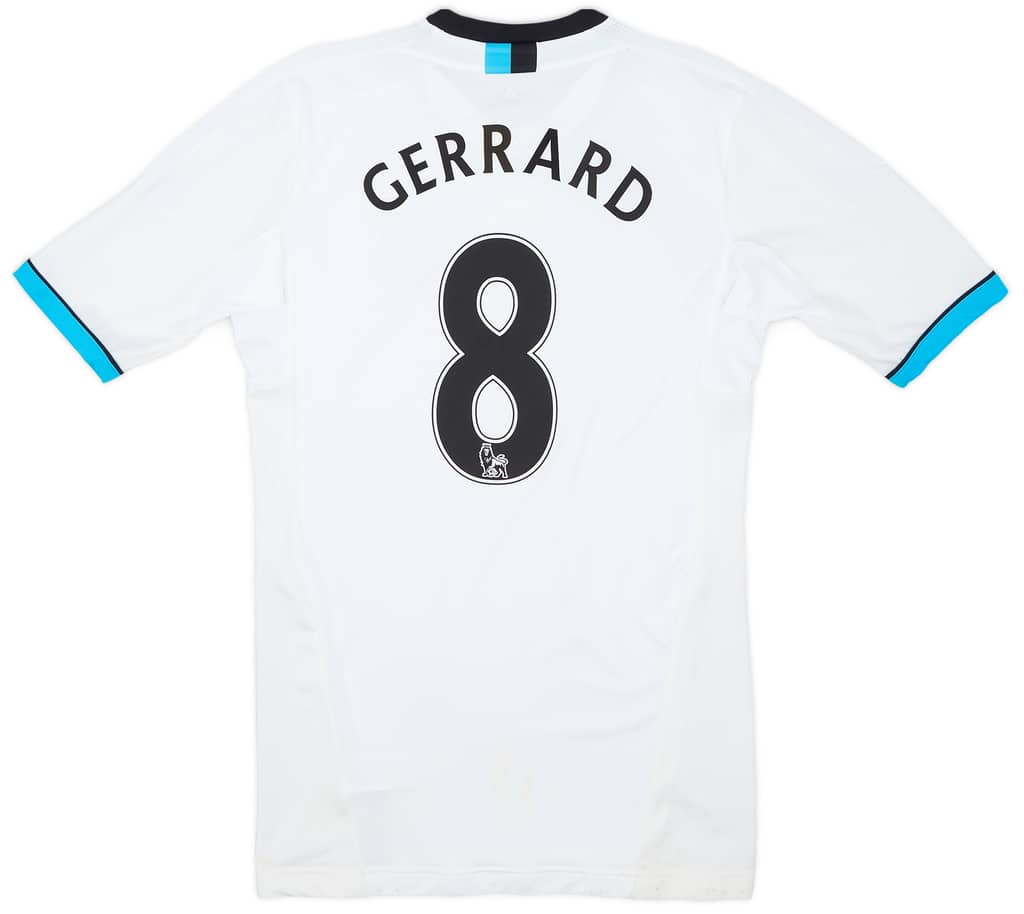 2011-12 Liverpool TechFit Player Issue Third Shirt Gerrard #8 - 6/10 - (L/XL)