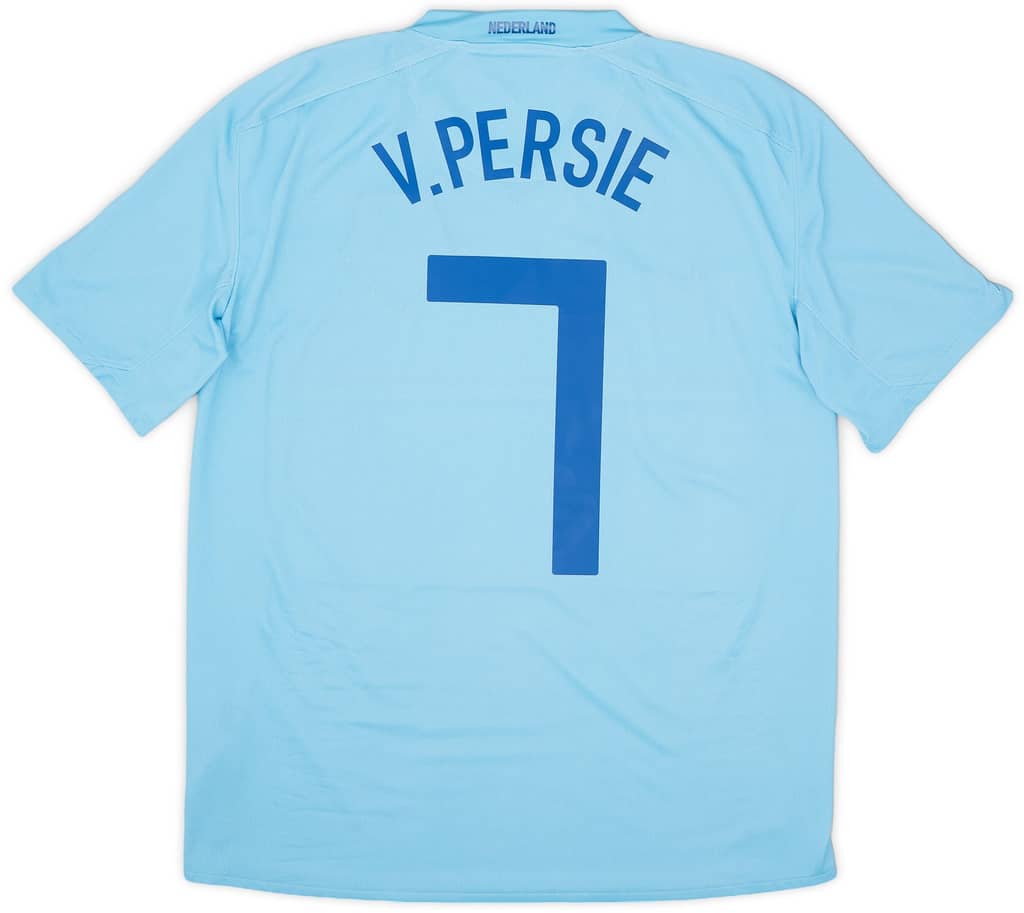 2008-10 Netherlands Away Shirt van Persie #7 - 8/10 - (S)