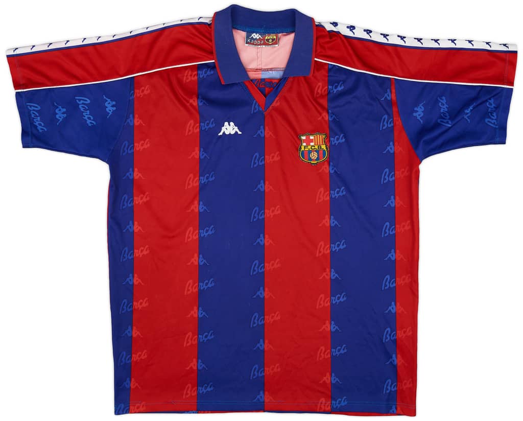 1992-95 Barcelona Home Shirt - 9/10 - (XL)