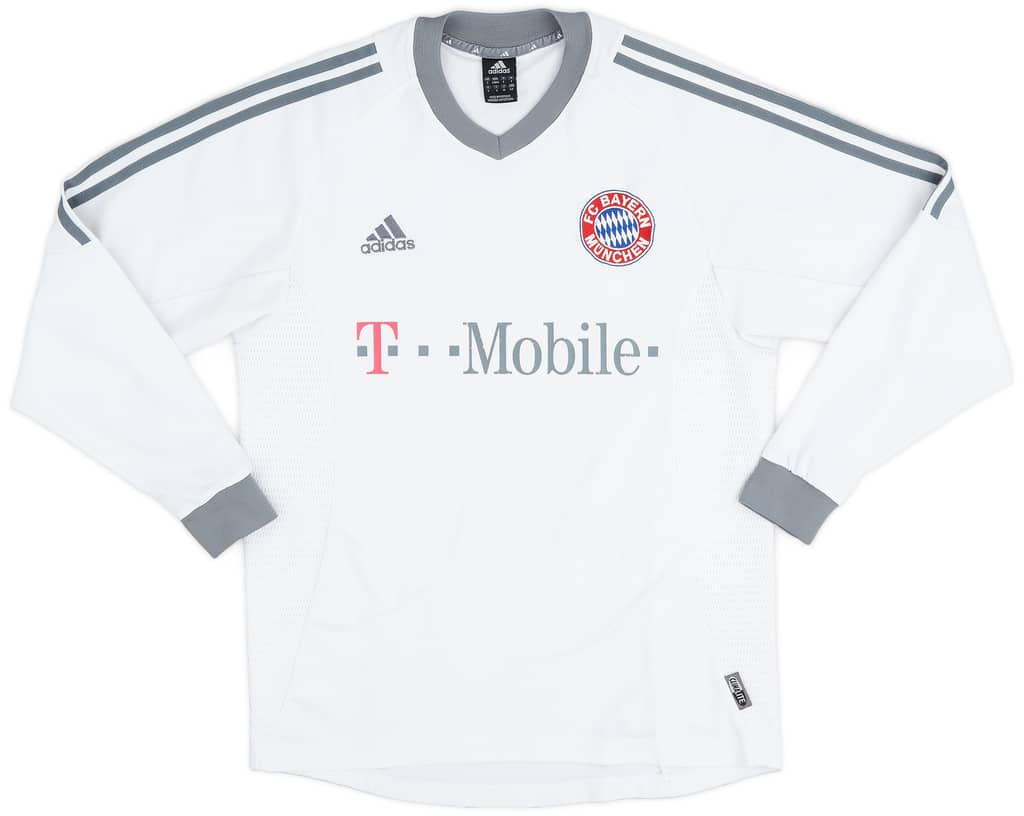 2002-03 Bayern Munich Away L/S Shirt - 5/10 - (S)