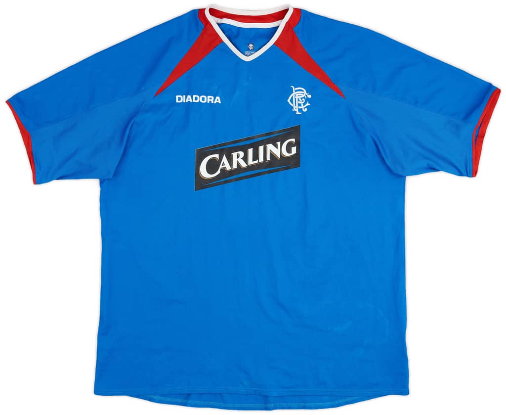 2003-05 Rangers Home Shirt - 7/10 - (XL)
