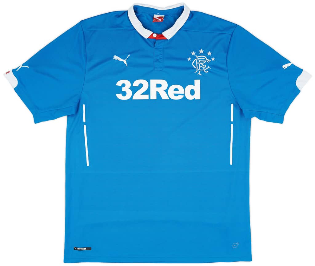 2014-15 Rangers Home Shirt - 8/10 - (3XL)