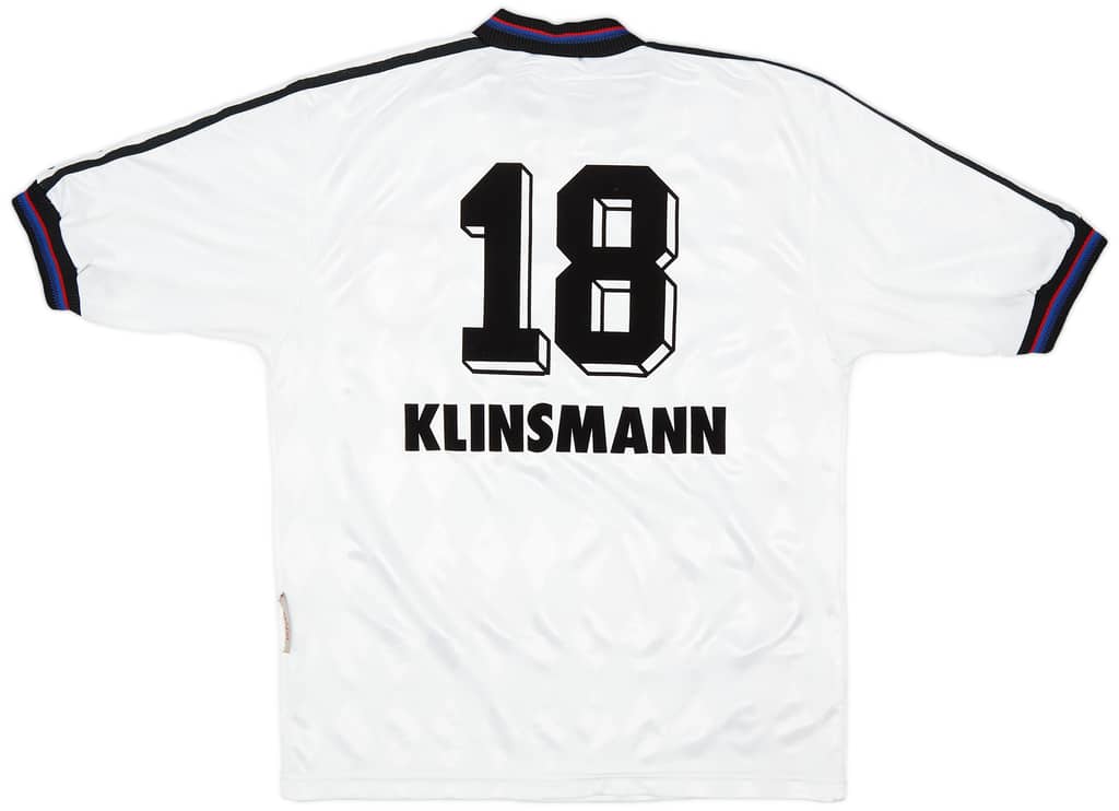 1996-98 Bayern Munich Away Shirt Klinsmann #18 - 6/10 - (S)