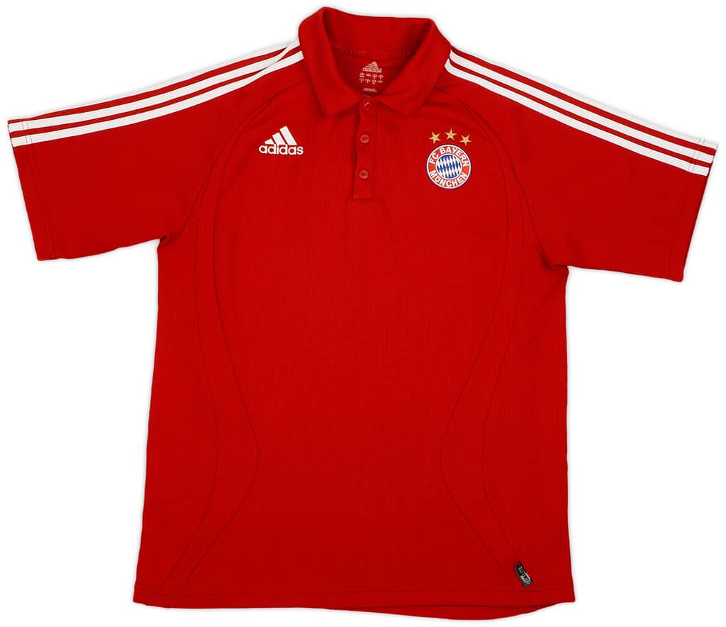 2006-07 Bayern Munich adidas Polo Shirt - 9/10 - (L)