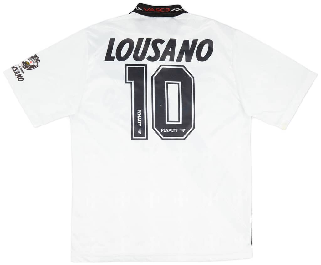 1995 Vasco da Gama Away Shirt #10 (Yan) - 8/10 - (XL)