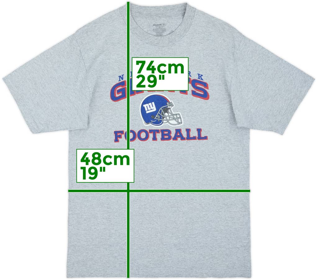 2005-06 New York Giants Reebok Tee - 7/10 - (S)