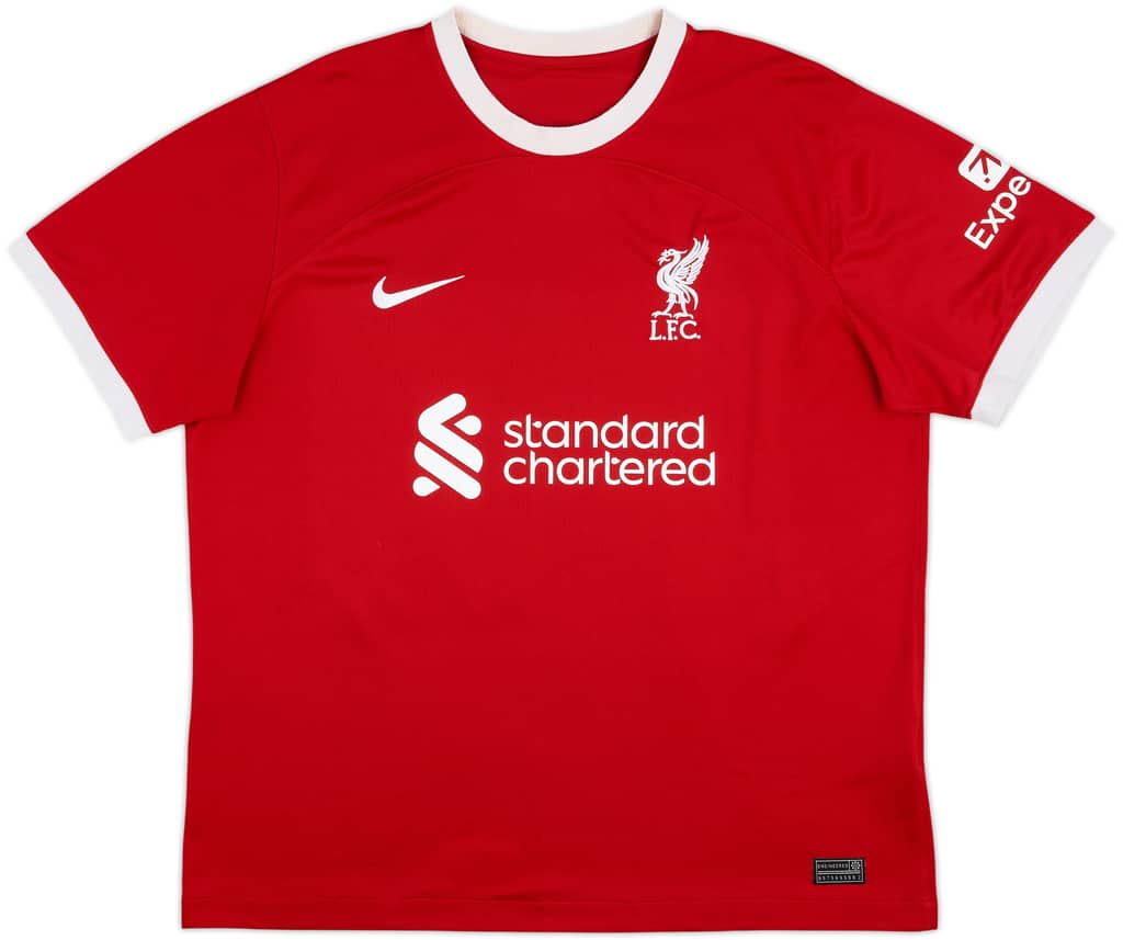 2023-24 Liverpool Home Shirt Virgil #4