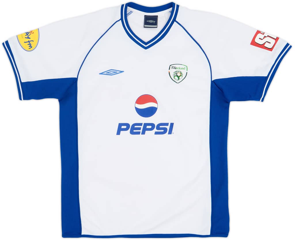 2006-07 Ireland 'F.A.I. Pepsi Summer School' Umbro Training Shirt - 6/10 - (XL.Boys)