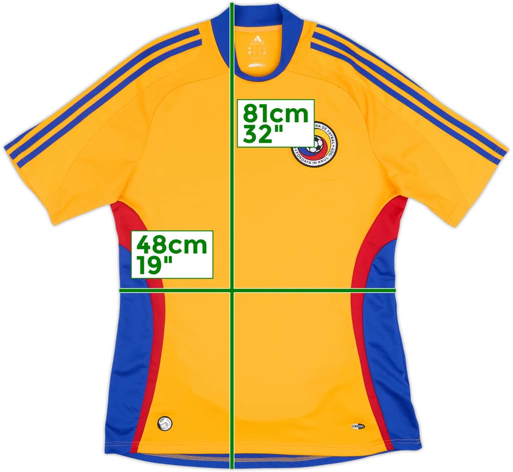 2008-09 Romania Home Shirt - 7/10 - (M)