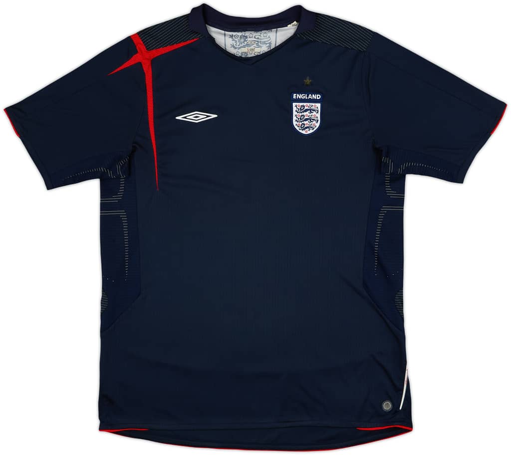 2004-05 England Umbro Training Shirt - 8/10 - (XL)