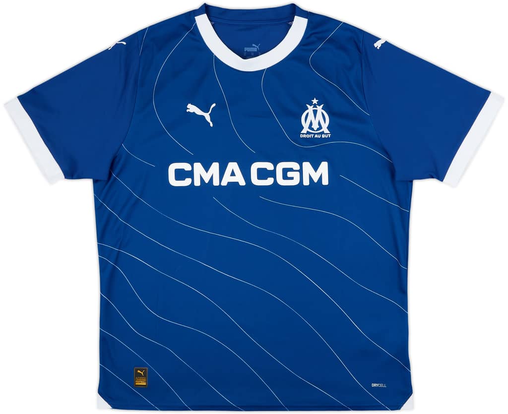2023-24 Olympique Marseille Away Shirt - 10/10 - (XL)