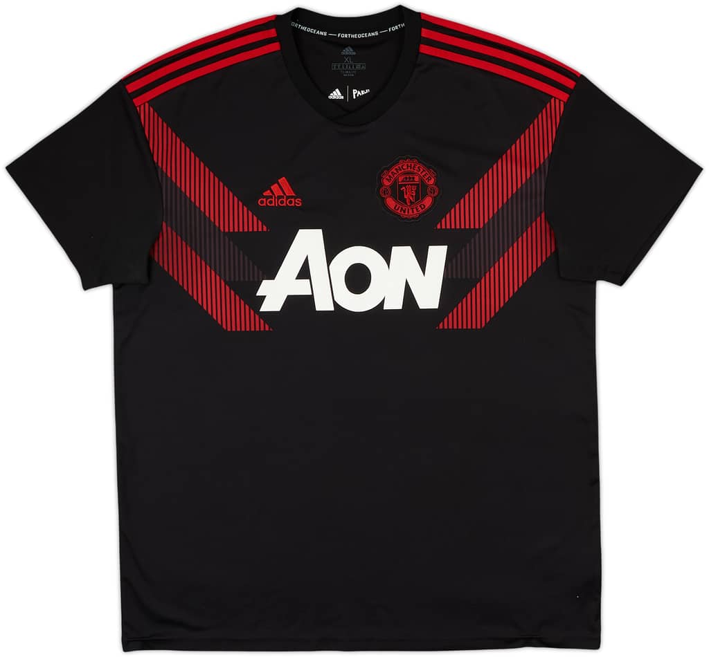 2018-19 Manchester United adidas Training Shirt - 10/10 - (XL)