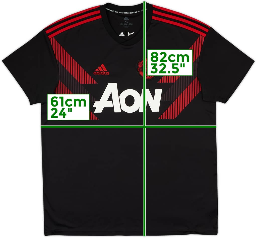 2018-19 Manchester United adidas Training Shirt - 10/10 - (XL)