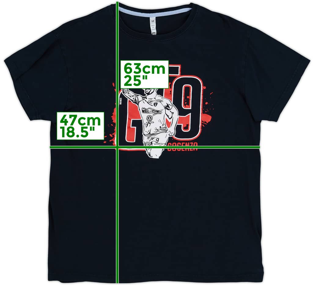 2023-24 Cosenza 'GT9' Graphic Tee - 9/10 - (M)