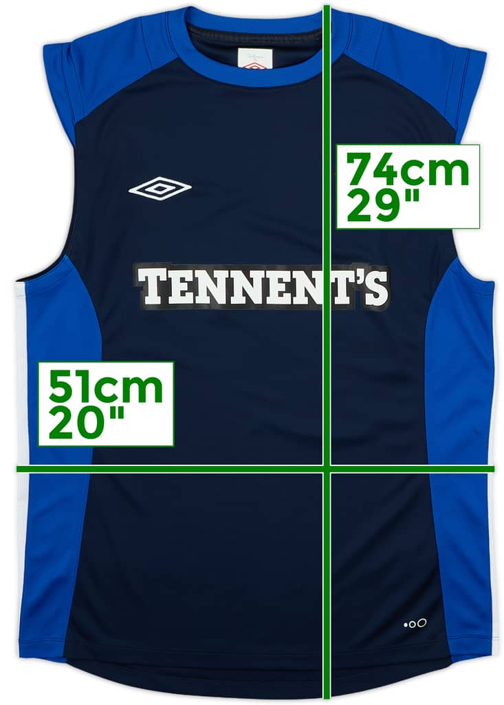 2012-13 Rangers Umbro Training Vest - 9/10 - (L)