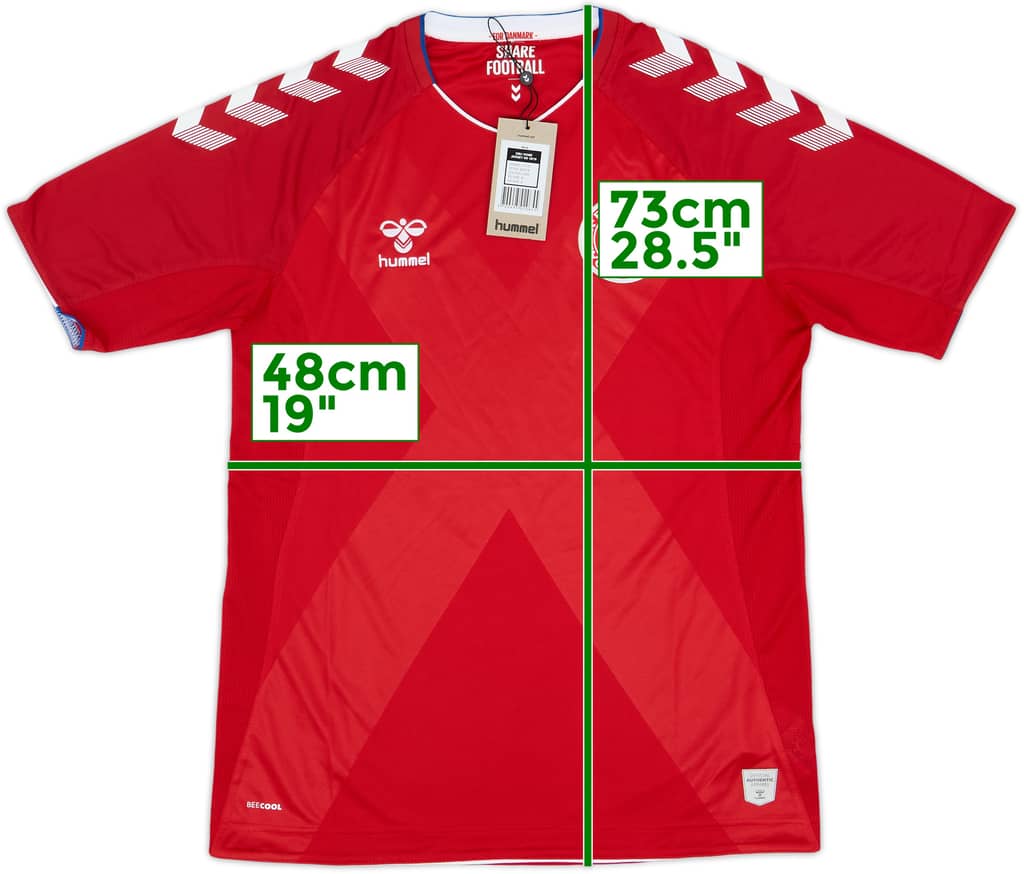 2018-19 Denmark Home Shirt (M)