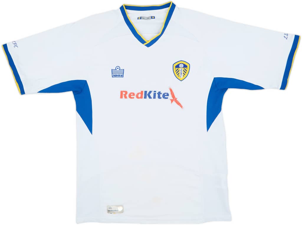 2007-08 Leeds United Home Shirt - 4/10 - (M)