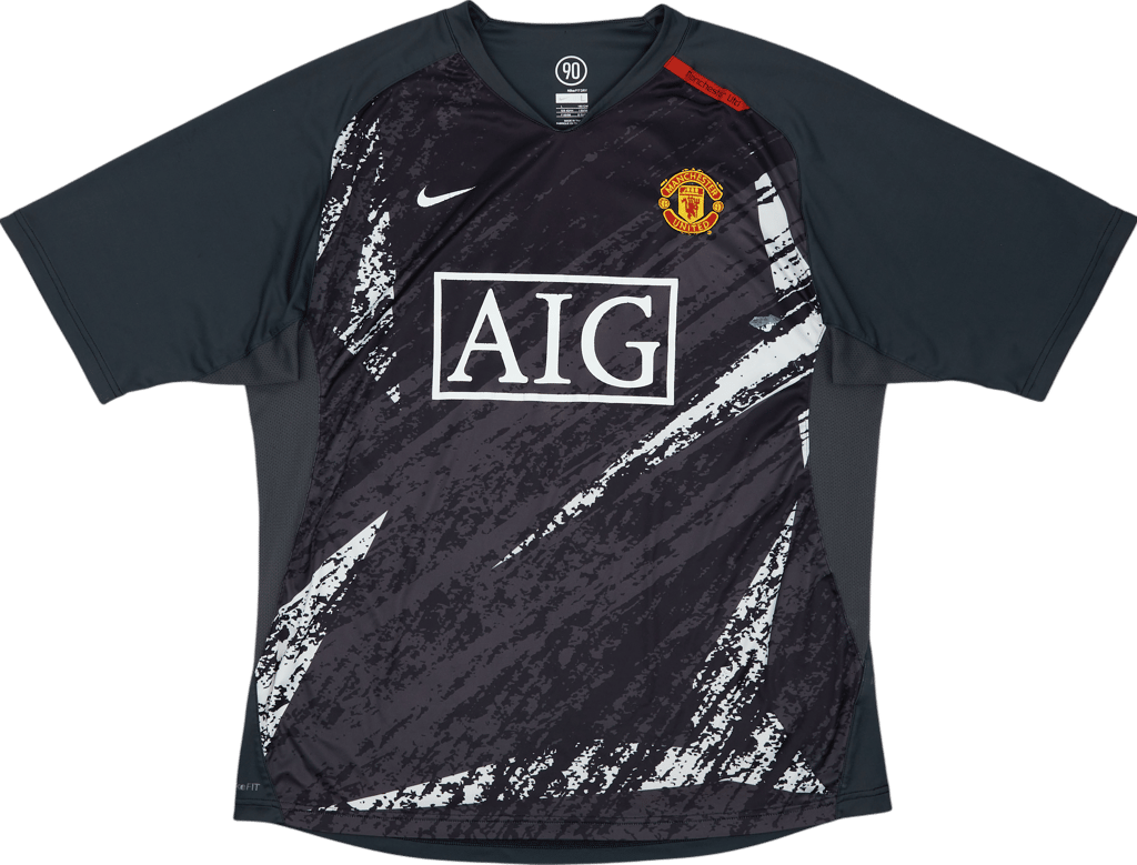 2009-10 Manchester United Nike Training Shirt - 7/10 - (L)