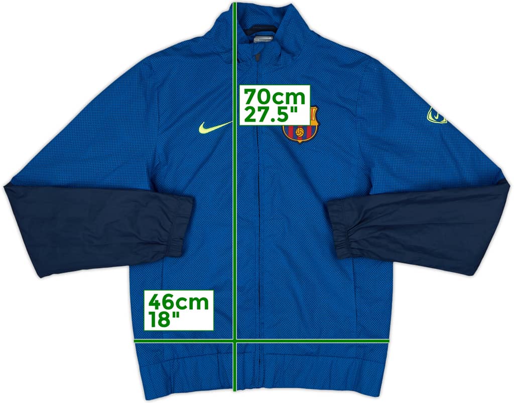 2009-10 Barcelona Nike Track Jacket - 9/10 - (S)