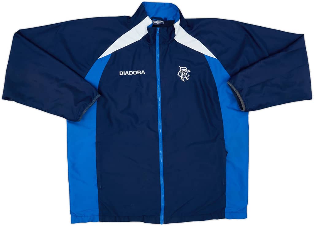 2003-04 Rangers Diadora Track Jacket - 5/10 - (XL)