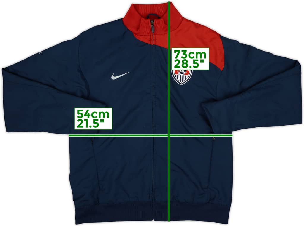 2008-09 USA Nike Track Jacket - 6/10 - (M)