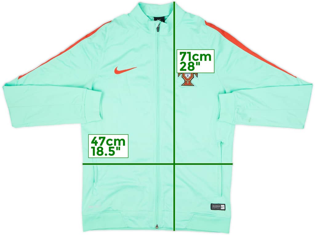 2016-18 Portugal Nike Track Jacket - 7/10 - (M)