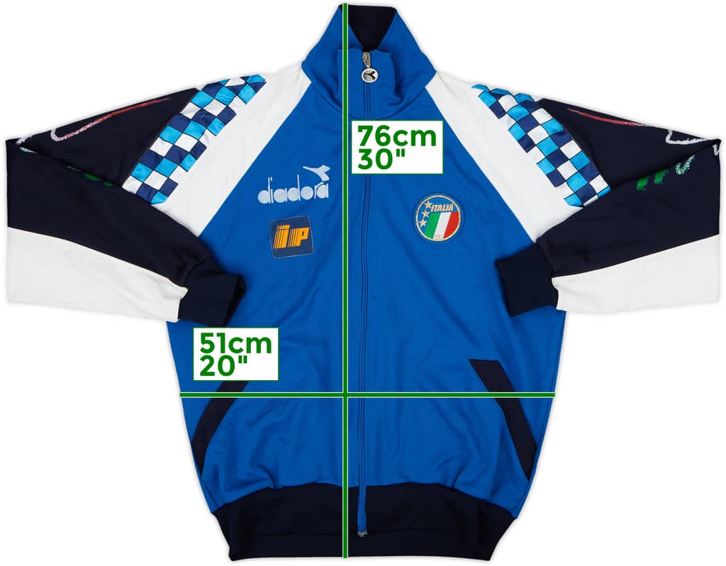 1990 Italy Diadora Track Jacket - 7/10 - (L)