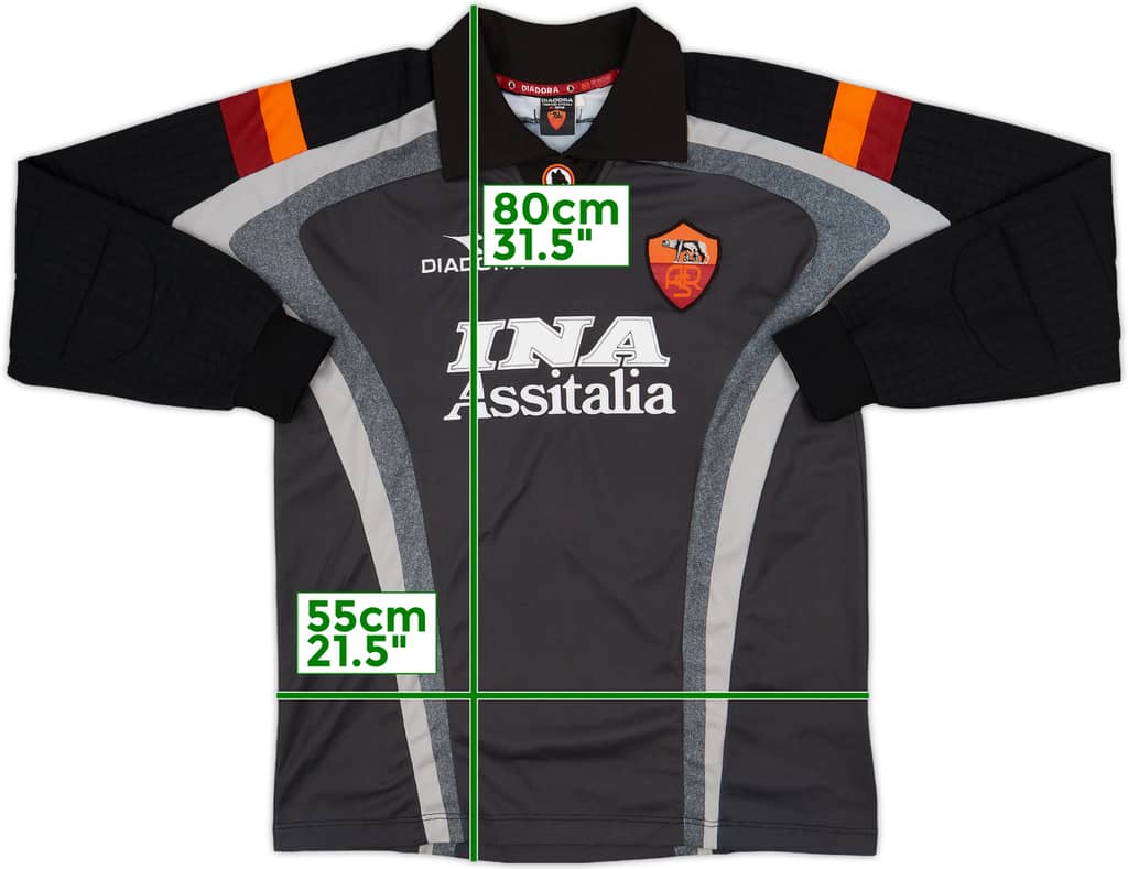 1998-99 Roma GK Shirt - 10/10 - (L)