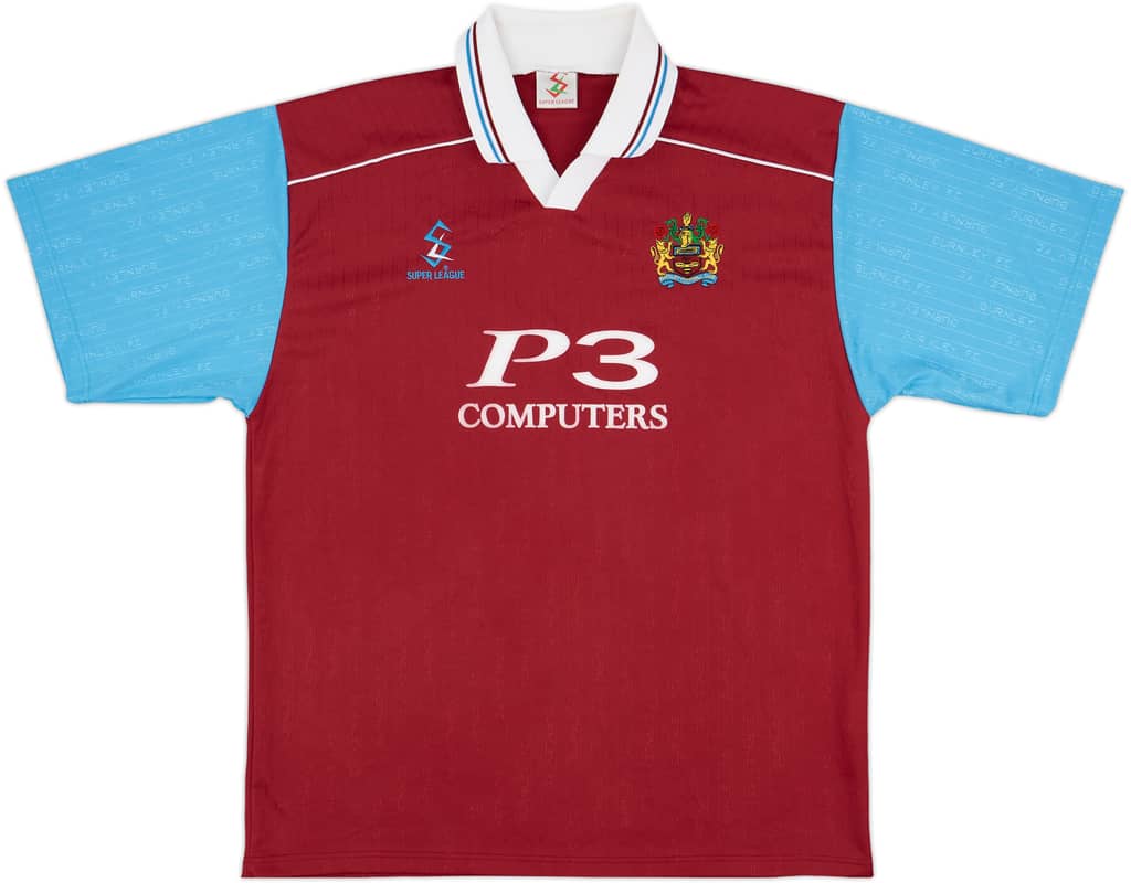 1999-00 Burnley Home Shirt - 9/10 - (L)