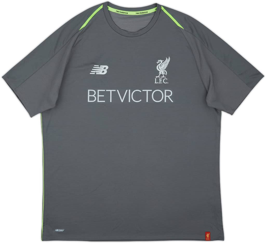 2018-19 Liverpool New Balance Training Shirt - 8/10 - (L)