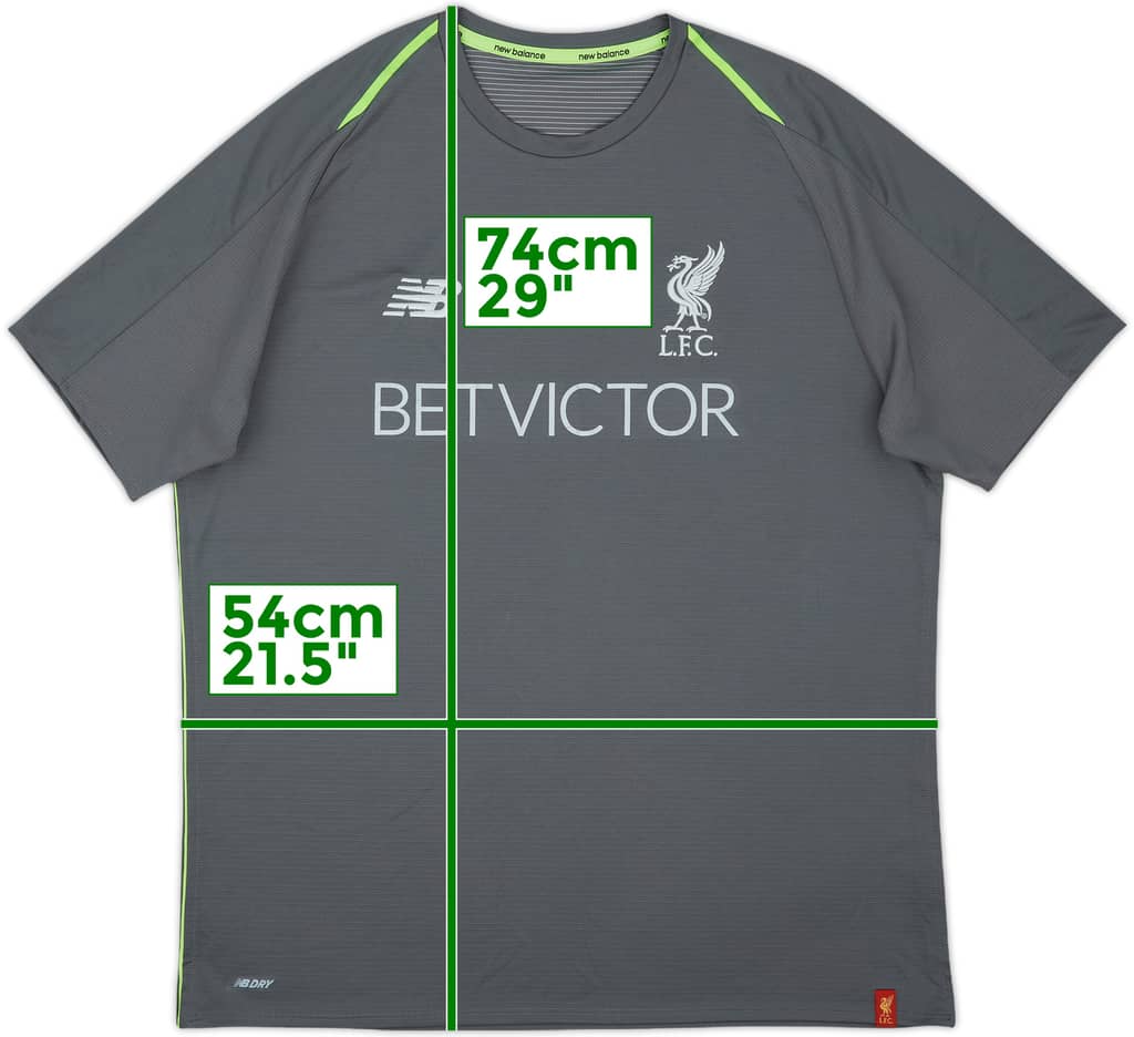 2018-19 Liverpool New Balance Training Shirt - 8/10 - (L)