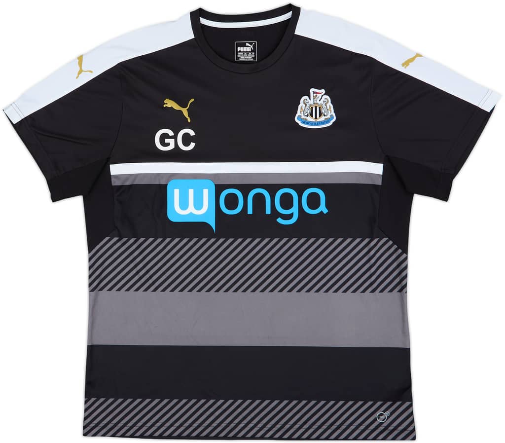 2016-17 Newcastle Staff Issue Puma Training Shirt GC - 8/10 - (XXL)
