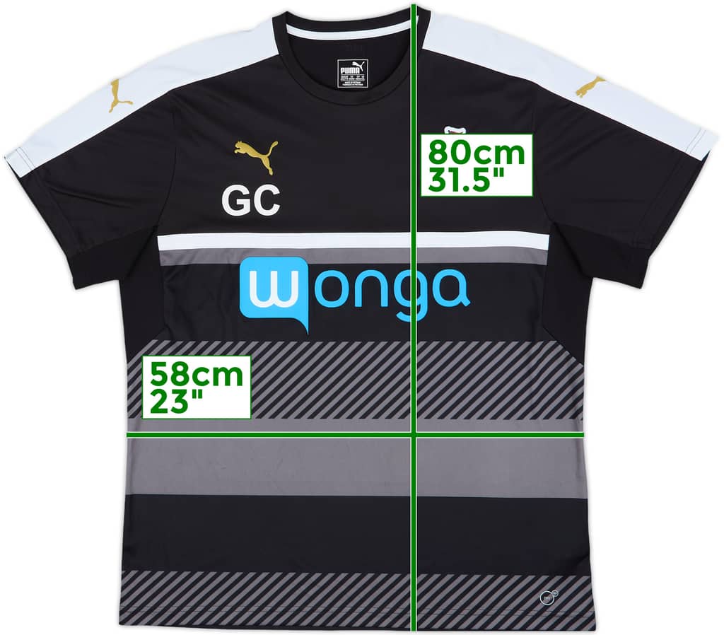 2016-17 Newcastle Staff Issue Puma Training Shirt GC - 8/10 - (XXL)