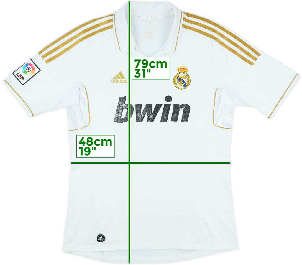2011-12 Real Madrid Home Shirt - 5/10 - (M)