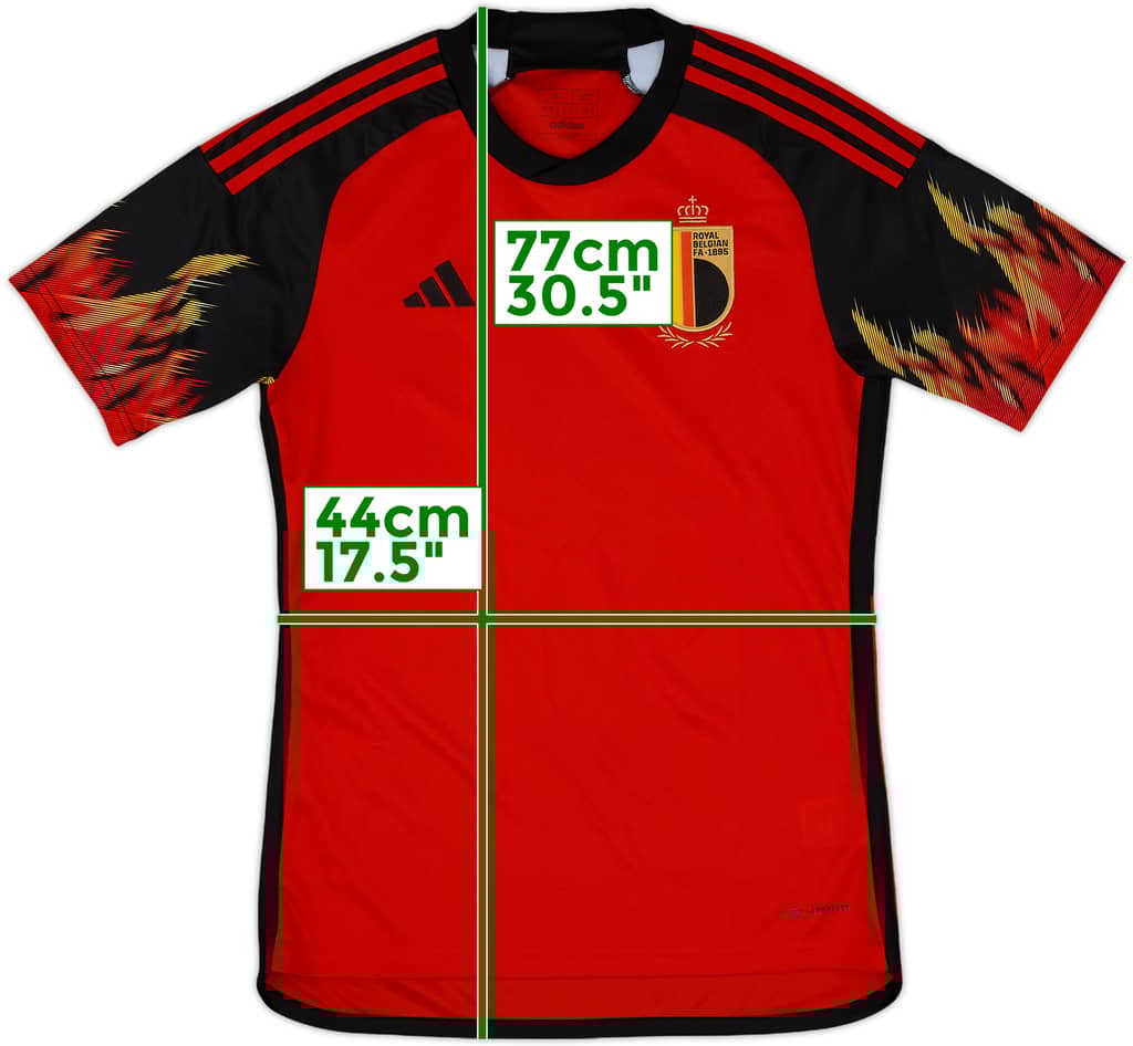 2022-23 Belgium Home Shirt - 10/10 - (S)