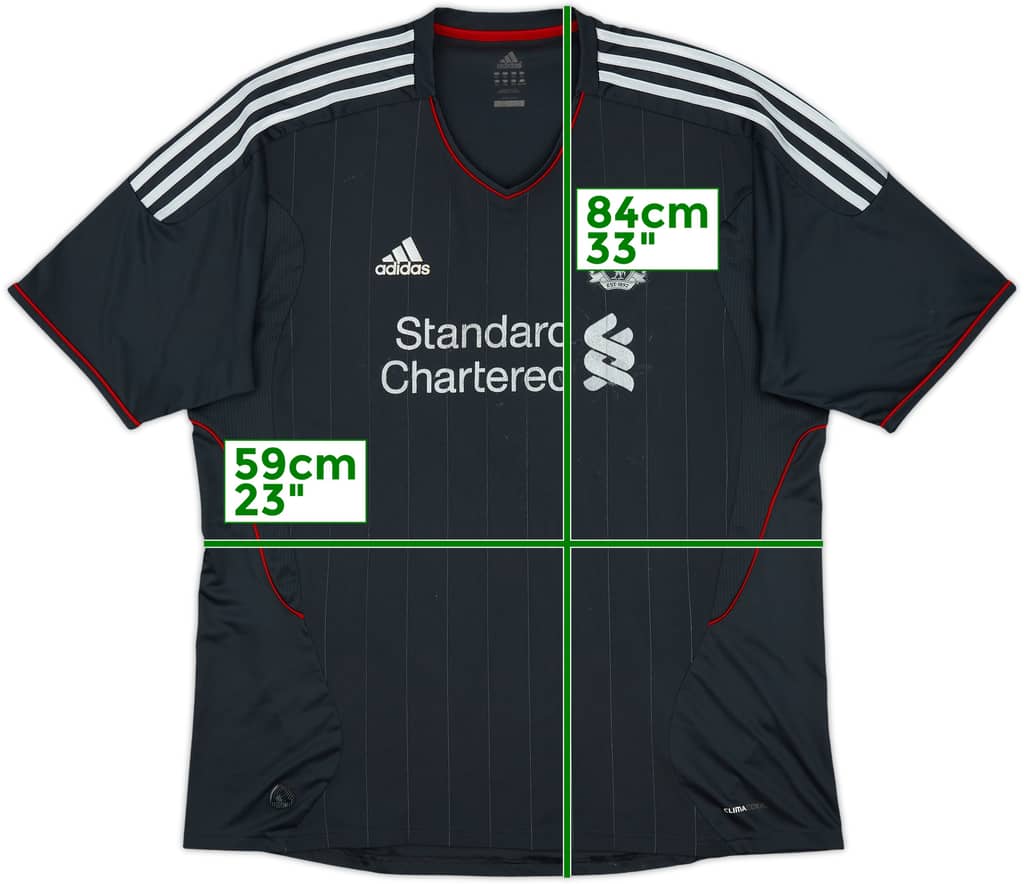 2011-12 Liverpool Away Shirt - 4/10 - (XXL)